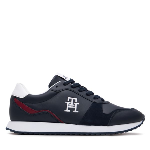 Tommy Hilfiger Tenisice Tommy Hilfiger Runner Evo Lth Mix FM0FM04959 Blue DW5