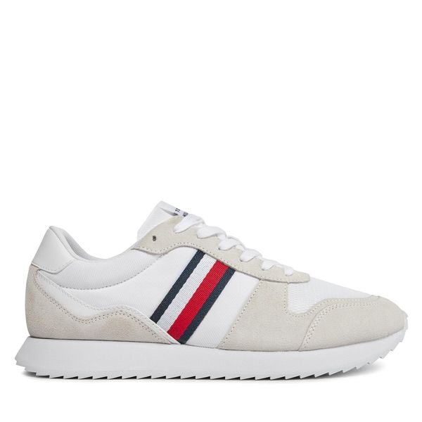 Tommy Hilfiger Tenisice Tommy Hilfiger Runner Evo Mix Ess FM0FM04886 White YBS