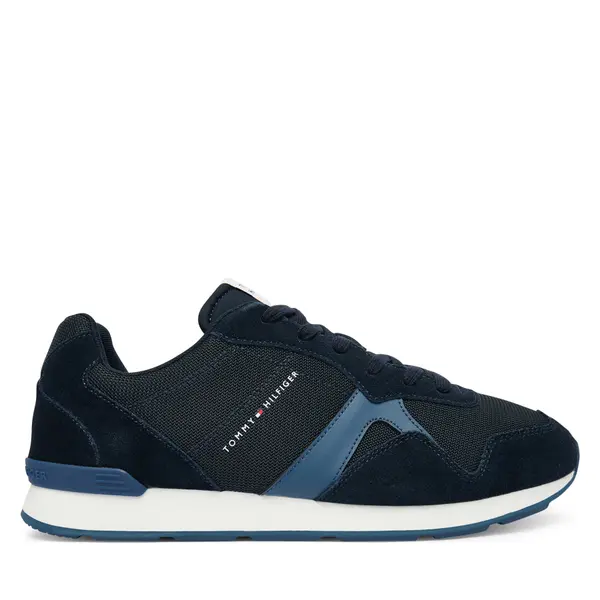 Tommy Hilfiger Tenisice Tommy Hilfiger Runner Icon Mix FM0FM05679 Tamnoplava