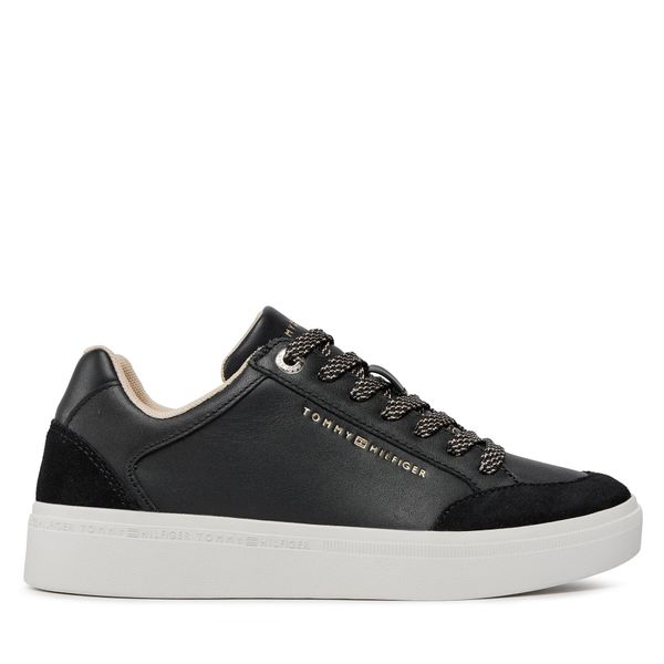 Tommy Hilfiger Tenisice Tommy Hilfiger Seasonal Court Sneaker FW0FW07683 Black BDS