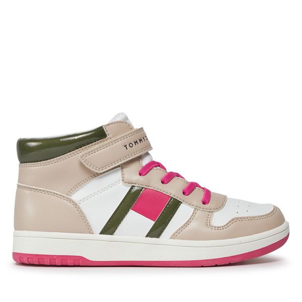 Tommy Hilfiger Tenisice Tommy Hilfiger T3A9-32961-1434Y609 D Beige/Off White/Army Green Y609