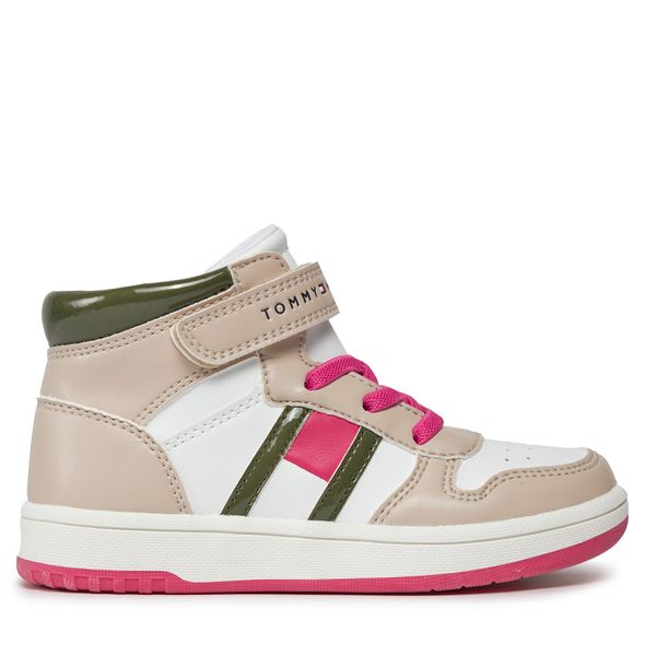 Tommy Hilfiger Tenisice Tommy Hilfiger T3A9-32961-1434Y609 S Beige/Off White/Army Green Y609