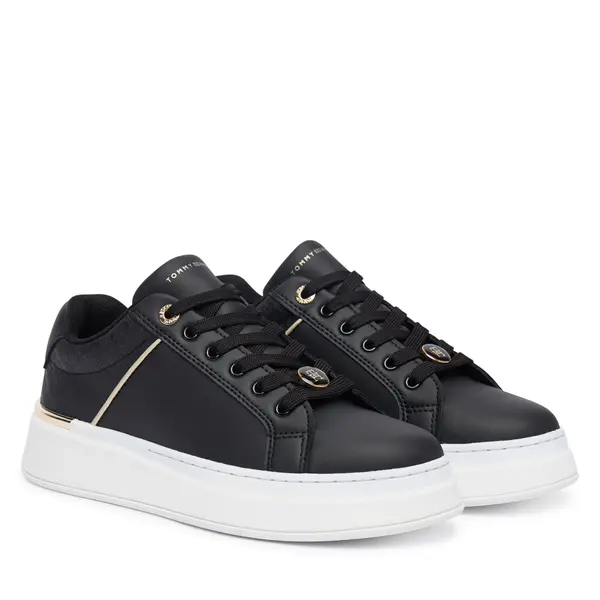 Tommy Hilfiger Tenisice Tommy Hilfiger T3A9-35093-1955999 Crna
