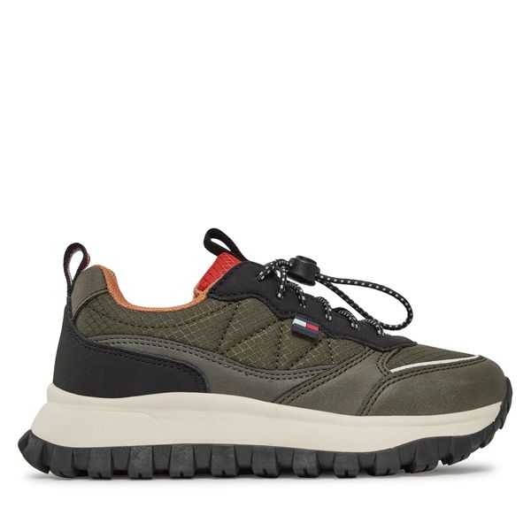 Tommy Hilfiger Tenisice Tommy Hilfiger T3B9-33146-1492X693 M Military Green/Black X693