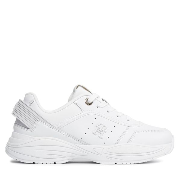 Tommy Hilfiger Tenisice Tommy Hilfiger Tech Heel Runner FW0FW07701 White YBS