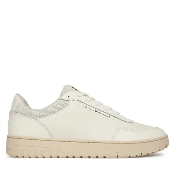 Tommy Hilfiger Tenisice Tommy Hilfiger Th Basket Core FM0FM05629 Écru