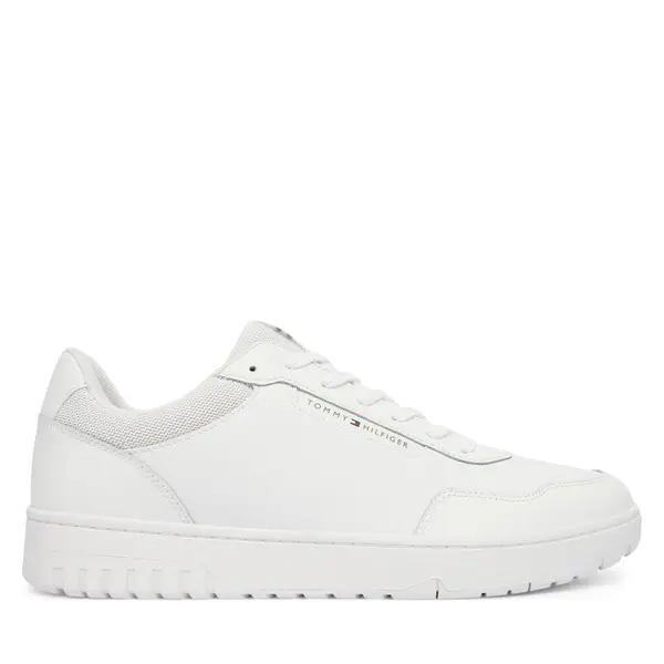 Tommy Hilfiger Tenisice Tommy Hilfiger Th Basket Core Lite Lth FM0FM05713 Bijela