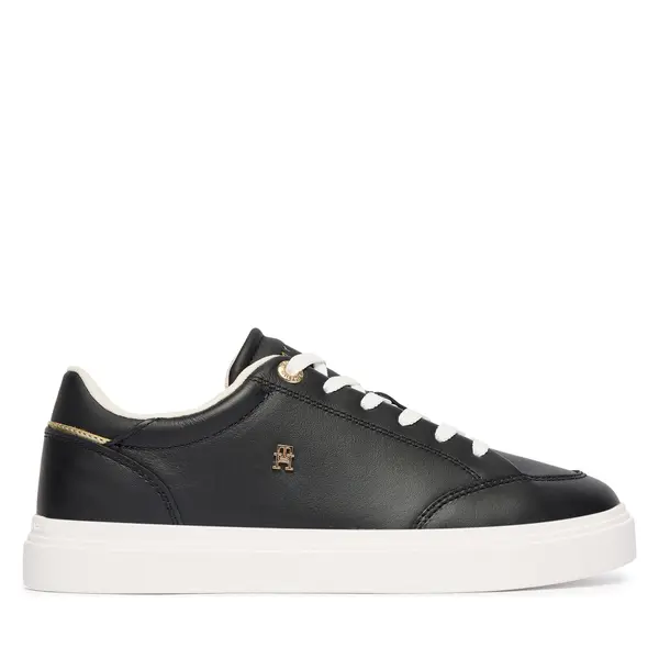 Tommy Hilfiger Tenisice Tommy Hilfiger Th Chic Cupsole FW0FW09106 Crna