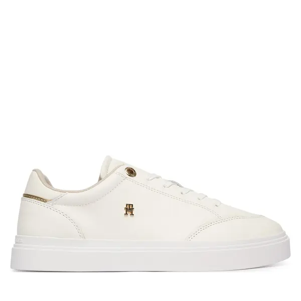 Tommy Hilfiger Tenisice Tommy Hilfiger Th Chic Cupsole FW0FW09106 Écru