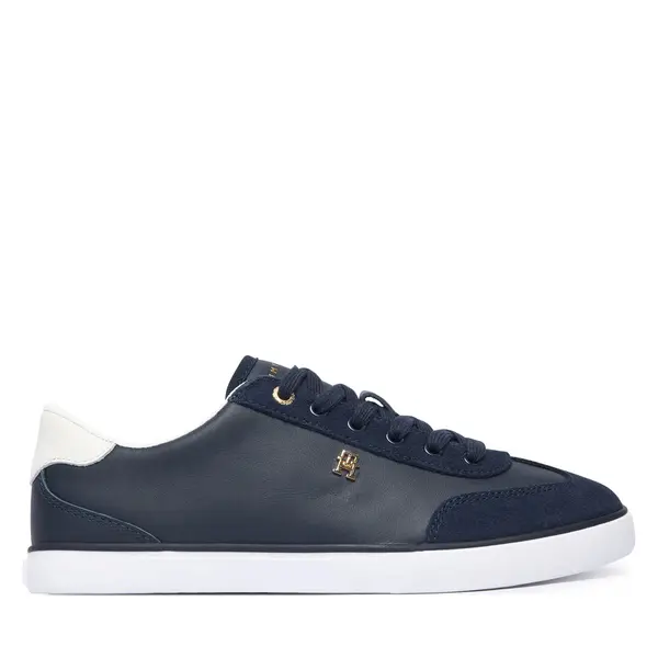Tommy Hilfiger Tenisice Tommy Hilfiger Th Chic Low Vulc FW0FW09391 Tamnoplava