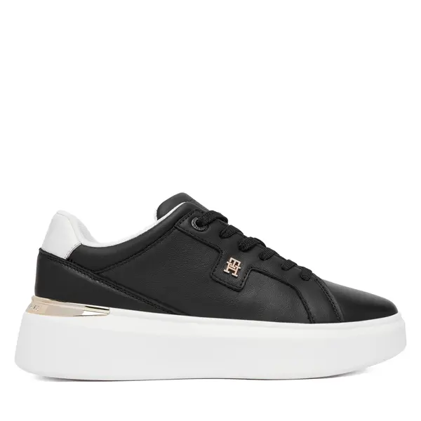 Tommy Hilfiger Tenisice Tommy Hilfiger Th Chic Platform FW0FW09396 Crna