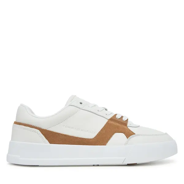 Tommy Hilfiger Tenisice Tommy Hilfiger Th Court Craft FM0FM05551 Écru
