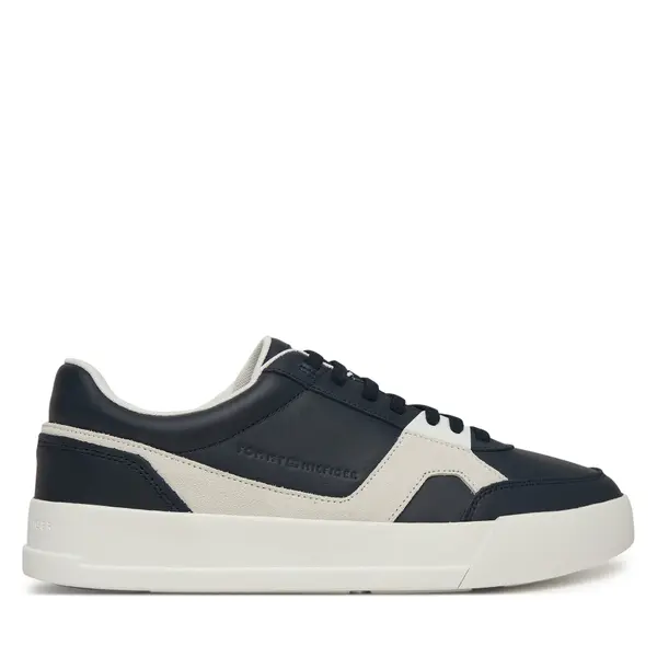 Tommy Hilfiger Tenisice Tommy Hilfiger Th Court Craft Mix FM0FM05654 Tamnoplava