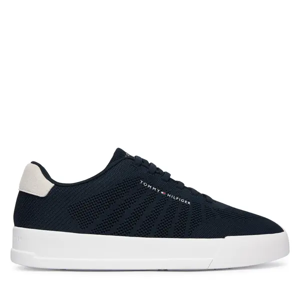 Tommy Hilfiger Tenisice Tommy Hilfiger Th Court Knit FM0FM05823 Tamnoplava