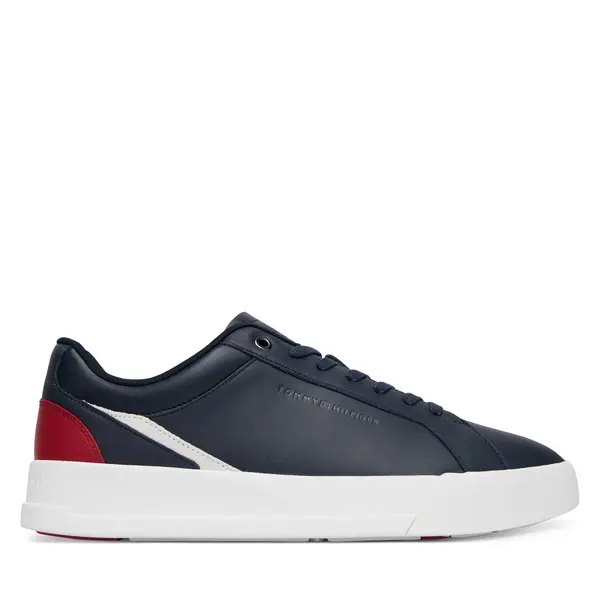 Tommy Hilfiger Tenisice Tommy Hilfiger Th Court Premium FM0FM05879 Tamnoplava