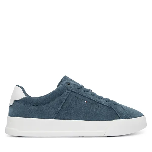 Tommy Hilfiger Tenisice Tommy Hilfiger Th Court Suede FM0FM05824 Plava