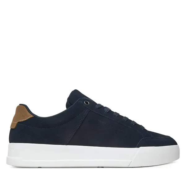 Tommy Hilfiger Tenisice Tommy Hilfiger Th Court Summer Suede FM0FM05517 Tamnoplava