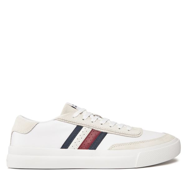 Tommy Hilfiger Tenisice Tommy Hilfiger Th Cupset Rwb Lth FM0FM04975 White YBS