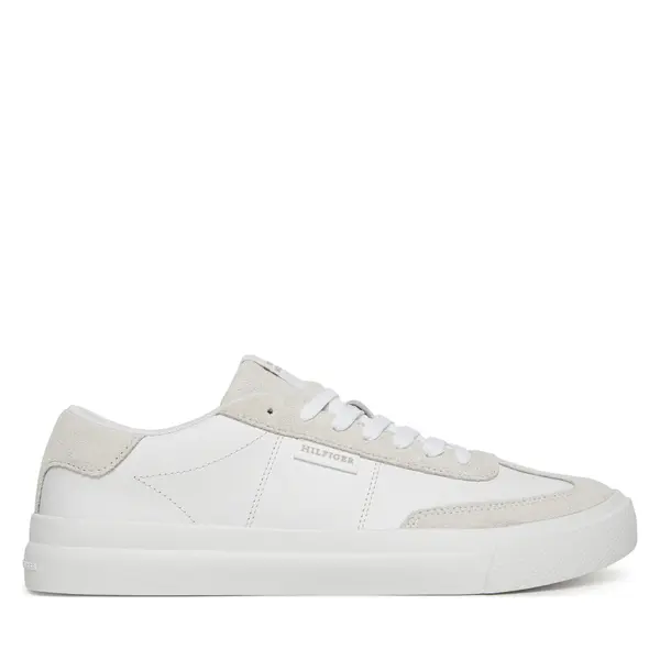 Tommy Hilfiger Tenisice Tommy Hilfiger Th Cupset Summer Lth FM0FM05487 Bijela