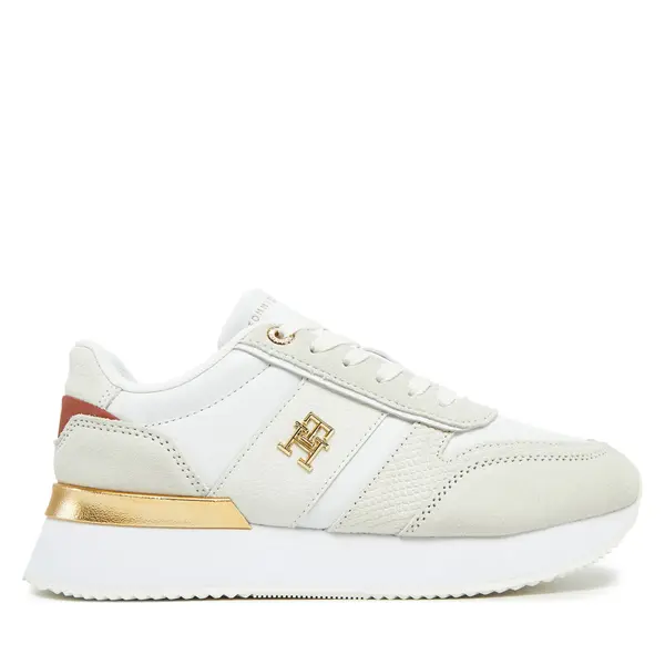 Tommy Hilfiger Tenisice Tommy Hilfiger Th Fashion Runner FW0FW08475 Bijela