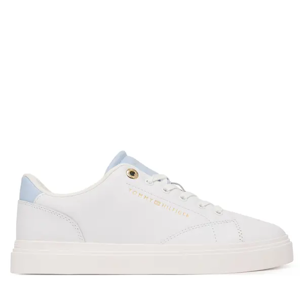 Tommy Hilfiger Tenisice Tommy Hilfiger Th Feminine Cupsole Leather FW0FW09105 Bijela