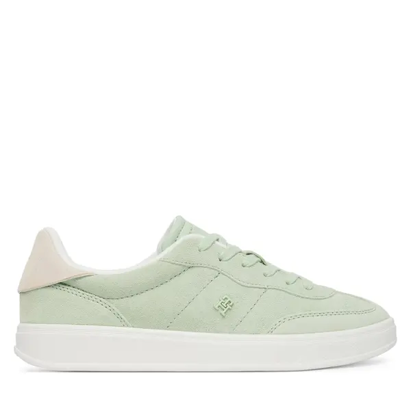 Tommy Hilfiger Tenisice Tommy Hilfiger Th Heritage Monogram Sneaker FW0FW09180 Zelena