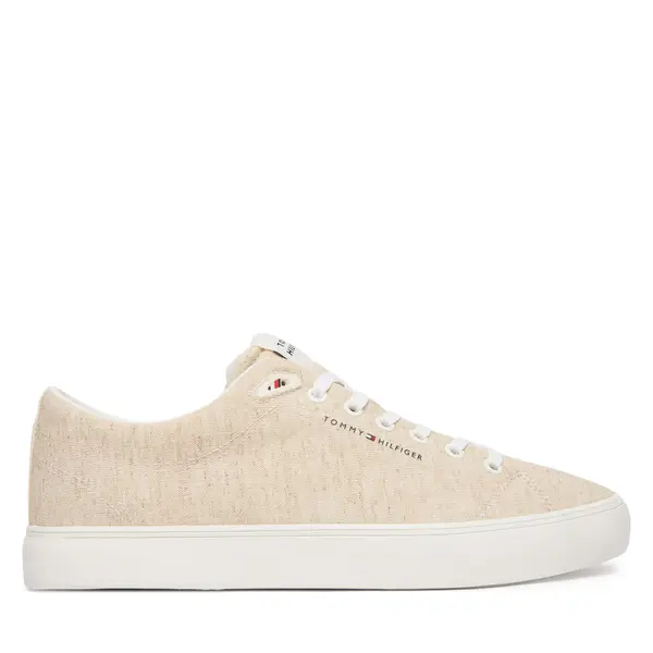Tommy Hilfiger Tenisice Tommy Hilfiger Th Hi Vulc Core Low Chambray FM0FM05818 Bež