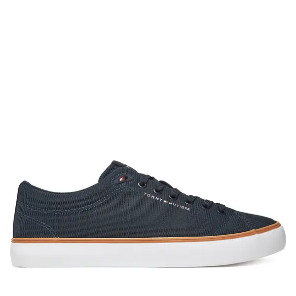 Tommy Hilfiger Tenisice Tommy Hilfiger Th Hi Vulc Core Low Ii Mesh FM0FM05513 Tamnoplava