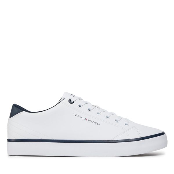 Tommy Hilfiger Tenisice Tommy Hilfiger Th Hi Vulc Core Low Leather FM0FM05041 White YBS