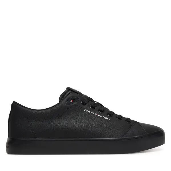 Tommy Hilfiger Tenisice Tommy Hilfiger Th Hi Vulc Core Low Lth Ii Ess FM0FM05511 Crna