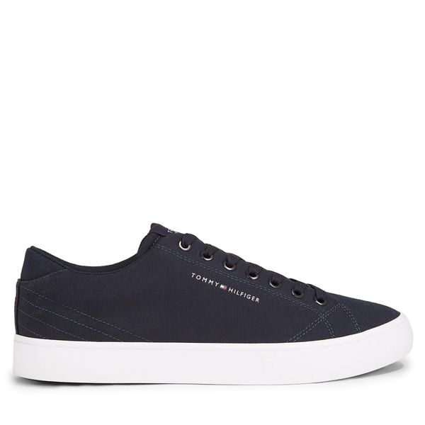 Tommy Hilfiger Tenisice Tommy Hilfiger Th Hi Vulc Low Canvas FM0FM04882 Desert Sky DW5
