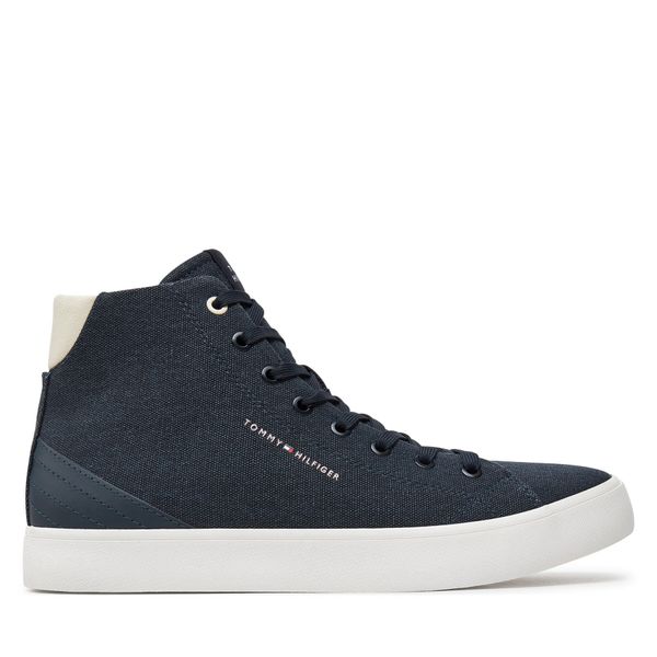 Tommy Hilfiger Tenisice Tommy Hilfiger Th Hi Vulc Summer Cvs FM0FM05076 Tamnoplava