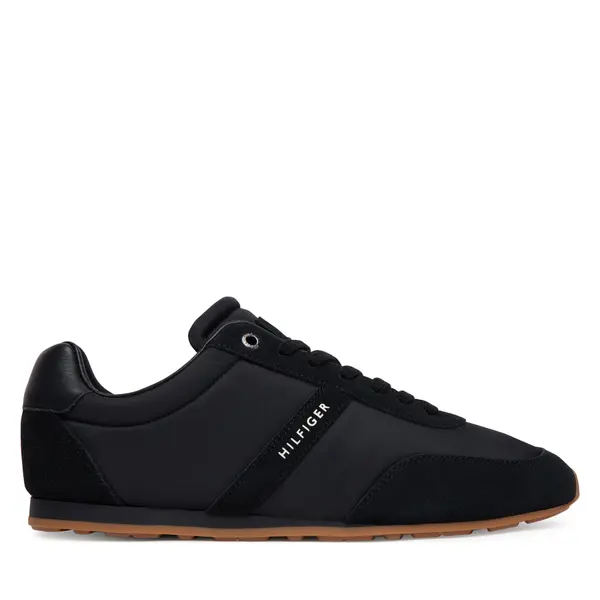 Tommy Hilfiger Tenisice Tommy Hilfiger Th Lo Run Icon Summer Mix FM0FM05905 Crna