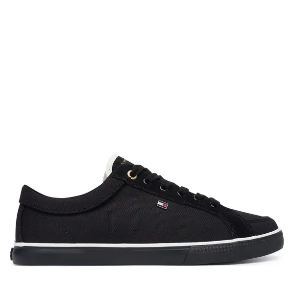 Tommy Hilfiger Tenisice Tommy Hilfiger Th Low FW0FW09390 Crna