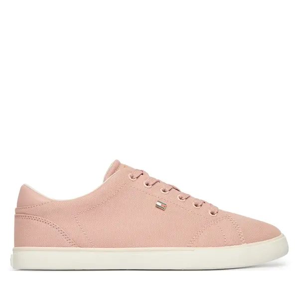 Tommy Hilfiger Tenisice Tommy Hilfiger Th Low Profile Vulc Canvas FW0FW09102 Ružičasta