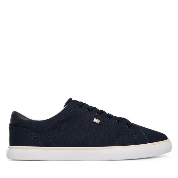 Tommy Hilfiger Tenisice Tommy Hilfiger Th Low Profile Vulc Canvas FW0FW09102 Tamnoplava