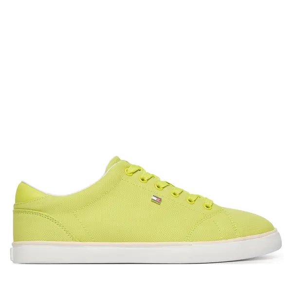 Tommy Hilfiger Tenisice Tommy Hilfiger Th Low Profile Vulc Canvas FW0FW09102 Žuta
