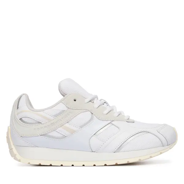 Tommy Hilfiger Tenisice Tommy Hilfiger Th Modern Runner Mix Mat FW0FW09098 Bijela