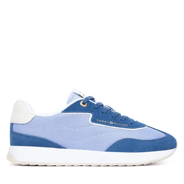 Tommy Hilfiger Tenisice Tommy Hilfiger Th Retro Runner Mix FW0FW09410 Plava