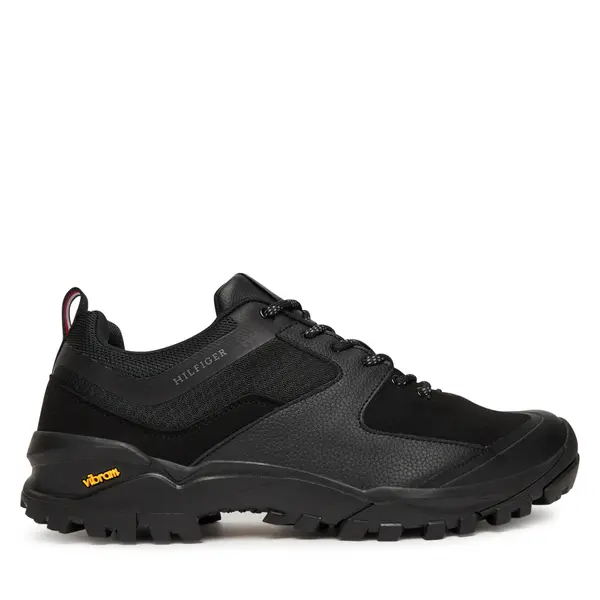 Tommy Hilfiger Tenisice Tommy Hilfiger Vibram Low Runner Tech FM0FM05657 Crna