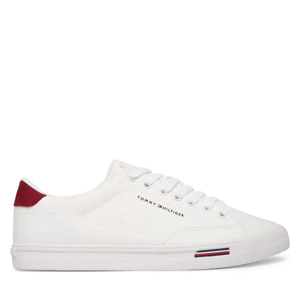 Tommy Hilfiger Tenisice Tommy Hilfiger Vulc Core Rwb Long FM0FM05813 Bijela