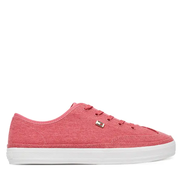 Tommy Hilfiger Tenisice Tommy Hilfiger Washed Canvas Vulc Sneaker FW0FW08894 Ružičasta