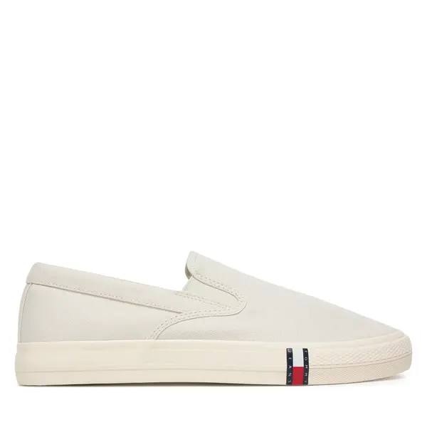 Tommy Jeans Tenisice Tommy Jeans Archive Vulc. Y2K Slip On EM0EM01675 Bijela