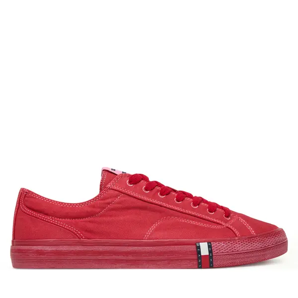 Tommy Jeans Tenisice Tommy Jeans Archive Vulc. Y2K Washed Canvas EM0EM01720 Crvena