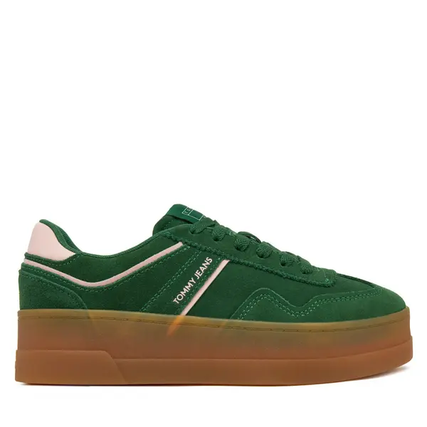 Tommy Jeans Tenisice Tommy Jeans EN0EN02734 Zelena