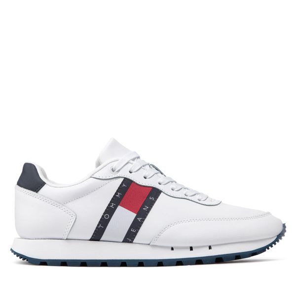 Tommy Jeans Tenisice Tommy Jeans Leather Runner EM0EM00898 White YBR