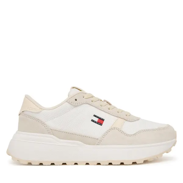 Tommy Jeans Tenisice Tommy Jeans Modern Runner Mix EN0EN03100 Bijela