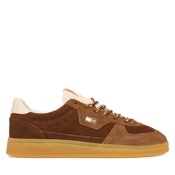 Tommy Jeans Tenisice Tommy Jeans Mu The Greenwich Edge Suede EN0EN03050 Smeđa