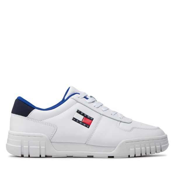 Tommy Jeans Tenisice Tommy Jeans Retro Leather Cupsole EM0EM01068 Bijela