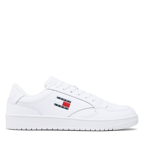 Tommy Jeans Tenisice Tommy Jeans Retro Leather EM0EM01190 Bijela